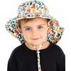 image:imageFunky Junque Wide Brim Baby Sun Hat Adjustable Beach Bucket Cap  Soft padded polyester baby bucket hat with double loops for zoo trips beach boating picnics amp parksAlphabet