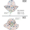 image:imageFunky Junque Wide Brim Baby Sun Hat Adjustable Beach Bucket Cap  Soft padded polyester baby bucket hat with double loops for zoo trips beach boating picnics amp parksDinosaur