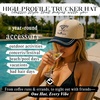 image:imageFunky Junque Womens 2 Tone Trucker Hats  Lightweight Cotton Cap with Sun Protection Golf Beach and Everyday Trendy Caps for WomenBikinis and Martinis  NavyBeige