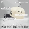image:imageFunky Junque Womens 2 Tone Trucker Hats  Lightweight Cotton Cap with Sun Protection Golf Beach and Everyday Trendy Caps for WomenBoy Mom  BlackBeige