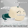 image:imageFunky Junque Womens 2 Tone Trucker Hats  Lightweight Cotton Cap with Sun Protection Golf Beach and Everyday Trendy Caps for WomenKelly GreenBeige