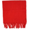 image:imageFunky Junque Womens Chunky Knit Plush Winter Scarf  Soft Warm Oversized Shawl Wrap in Multiple Stylish PatternsSparkle  Red