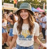 image:imageFunky Junque Womens Embroidered Bucket Hat  Lightweight Cotton Bucket Hat with Sun Protection Beach Festival and Sun Reversible Bucket Hats for WomenWild  Green