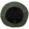 image:imageFunky Junque Womens Embroidered Bucket Hat  Lightweight Cotton Bucket Hat with Sun Protection Beach Festival and Sun Reversible Bucket Hats for WomenWild  Green