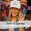 image:imageFunky Junque Womens Funny Trucker Hats  Adult Humor for Bachelorette Girls Trips Festivals amp Birthday GiftIll Bring the Bling  White