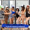 image:imageFunky Junque Womens Funny Trucker Hats  Adult Humor for Bachelorette Girls Trips Festivals amp Birthday GiftIll Bring the Booze  WhiteRoyal Blue