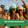 image:imageFunky Junque Womens Funny Trucker Hats  Adult Humor for Bachelorette Girls Trips Festivals amp Birthday GiftIll Bring the Boujee  WhiteKelly Green