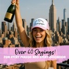 image:imageFunky Junque Womens Funny Trucker Hats  Adult Humor for Bachelorette Girls Trips Festivals amp Birthday GiftIll Bring the Champagne  WhiteLight Pink