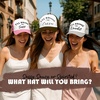 image:imageFunky Junque Womens Funny Trucker Hats  Adult Humor for Bachelorette Girls Trips Festivals amp Birthday GiftIll Bring the Coffee  WhiteBrown