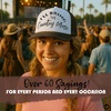 image:imageFunky Junque Womens Funny Trucker Hats  Adult Humor for Bachelorette Girls Trips Festivals amp Birthday GiftIll Bring the Country Music  WhiteBrown