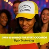 image:imageFunky Junque Womens Funny Trucker Hats  Adult Humor for Bachelorette Girls Trips Festivals amp Birthday GiftIll Bring the Gossip  WhiteYellow