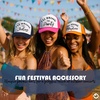 image:imageFunky Junque Womens Funny Trucker Hats  Adult Humor for Bachelorette Girls Trips Festivals amp Birthday GiftIll Bring the Jokes  WhiteNavy