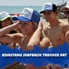 image:imageFunky Junque Womens Funny Trucker Hats  Adult Humor for Bachelorette Girls Trips Festivals amp Birthday GiftIll Bring the Regrets  WhiteRoyal Blue
