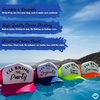 image:imageFunky Junque Womens Funny Trucker Hats  Adult Humor for Bachelorette Girls Trips Festivals amp Birthday GiftIll Bring the Regrets  WhiteRoyal Blue