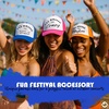 image:imageFunky Junque Womens Funny Trucker Hats  Adult Humor for Bachelorette Girls Trips Festivals amp Birthday GiftIll Bring the Voice of Reason  WhiteRoyal Blue
