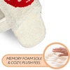 image:imageFunky Junque Womens Fuzzy House Slippers  Cozy Indoor Outdoor Fluffy Clog Christmas Slippers Soft Bedroom Shoes for WomenMushroom