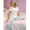 image:imageFunky Junque Womens Pajama Pants Soft Lounge Sleep Bottoms  Lightweight pajama pants with cozy stretch for napping holidays lounging amp Netflix nightsTie Dye Snowman