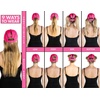 image:imageFunky Junque Womens Ponytail Hat  High amp Messy Bun Baseball Cap with 5Slit Design MoistureWicking Sports HatsHot Pink