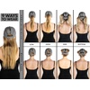 image:imageFunky Junque Womens Ponytail Hat  High amp Messy Bun Baseball Cap with 5Slit Design MoistureWicking Sports HatsLight Grey