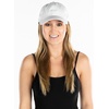image:imageFunky Junque Womens Ponytail Hat  High amp Messy Bun Baseball Cap with 5Slit Design MoistureWicking Sports HatsWhite