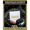 image:imageHidden Hip Flask  6 Pack 1 Bride White amp 5 Squad Black  Stainless steel hip flask with etched sayings for weddings bachelor parties bachelorette getaways amp celebrations6 Pack Bride  Maid of Honor  4 Bridesmaid