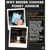 image:imageHidden Hip Flask  6 Pack 1 Bride White amp 5 Squad Black  Stainless steel hip flask with etched sayings for weddings bachelor parties bachelorette getaways amp celebrationsMy Something Blue Powder Blue