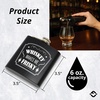 image:imageStainless Steel 6 Oz Hip Flask  Beast of Bourbon  Drinking flask with humorous inscription for weddings bachelor parties sporting events amp golf outingsWhiskey Makes Me Frisky Black