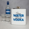 image:imageStainless Steel 6 Oz Hip Flask  Beast of Bourbon  Drinking flask with humorous inscription for weddings bachelor parties sporting events amp golf outingsSave Water Drink Vodka White