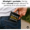image:imageStainless Steel 6 Oz Hip Flask  Beast of Bourbon  Drinking flask with humorous inscription for weddings bachelor parties sporting events amp golf outingsThis is My  Vodka BlackYellow