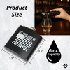 image:imageStainless Steel 6 Oz Hip Flask  Beast of Bourbon  Drinking flask with humorous inscription for weddings bachelor parties sporting events amp golf outingsLet Your Boys Be Country Black