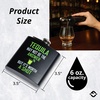 image:imageStainless Steel 6 Oz Hip Flask  Beast of Bourbon  Drinking flask with humorous inscription for weddings bachelor parties sporting events amp golf outingsTequila May Not Be The Answer Black