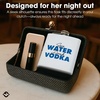 image:imageStainless Steel 6 Oz Hip Flask  Beast of Bourbon  Drinking flask with humorous inscription for weddings bachelor parties sporting events amp golf outingsSave Water Drink Vodka White