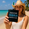 image:imageStainless Steel 6 Oz Hip Flask  Beast of Bourbon  Drinking flask with humorous inscription for weddings bachelor parties sporting events amp golf outingsThis is My  Tequila BlackAqua