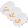 image:imageFunky Junque 12Pack Bulk Disposable Paper Bar Coasters for Drinks with Celebration Sayings 4x4 Inch Silver  Durable printed paper coasters with vibrant bachelorette designs for bridal showers weddings BBQs amp backyard parties12 Hello Sunshine Yellow