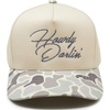 image:imageFunky Junque Adult Trucker Snapback Hat 2Tone Baseball Cap  5Panel Baseball Cap for Women and Men CottonPoly Blend Adjustable Fit Curved Brim Sun Protection for Golf Casual WearHowdy Darlin  Duck Camo  GreySageBeige Mix
