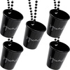 image:imageFunky Junque Beaded Shot Glass Necklaces  13 Pack Bride amp Squad  Reusable 2 oz shot glass necklaces for parties birthdays girls trips tailgates festivals amp celebrations5 Pack 5 Squad Black