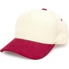 Burgundy/Beige