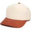 image:imageFunky Junque Blank Corduroy Snapback Hat  Adjustable Corduroy Cap with Sun Protection Golf Beach and Everyday Trendy Caps for Women and MenOrangeBeige