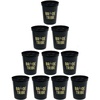 10 Pack - Bride Tribe w/ Finger (Black/Gold)