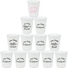 12 - I'm the - Bridal Party Pack - Bride Side (White/Pink)