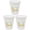 3 Pack - Bride (White/Gold)