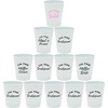image:imageFunky Junque Bridal Party Shot Glass Set 4  Im the  Shatterproof reusable shot glasses for weddings bachelorette parties bridal showers birthdays amp celebrations12  Im the  Bridal Party Pack  Bride Side