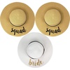 3 Pack: 1 Bride (White/Gold) & 2 Squad