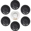 7 Pack: 1 Bride (White/Gold) & 6 Bride Tribes (Black)