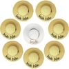 8 Pack: 1 Bride (White/Gold) & 7 Bride Tribes