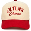 Outlaw Woman - Red/Beige