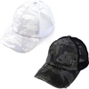2 Pack - White Camo & Camo Jet Black
