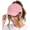 Cotton Eyelet - Rose