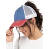 2 Tone: Blue/Red (Distressed)