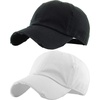 2 Pack - Black & White (Distressed)